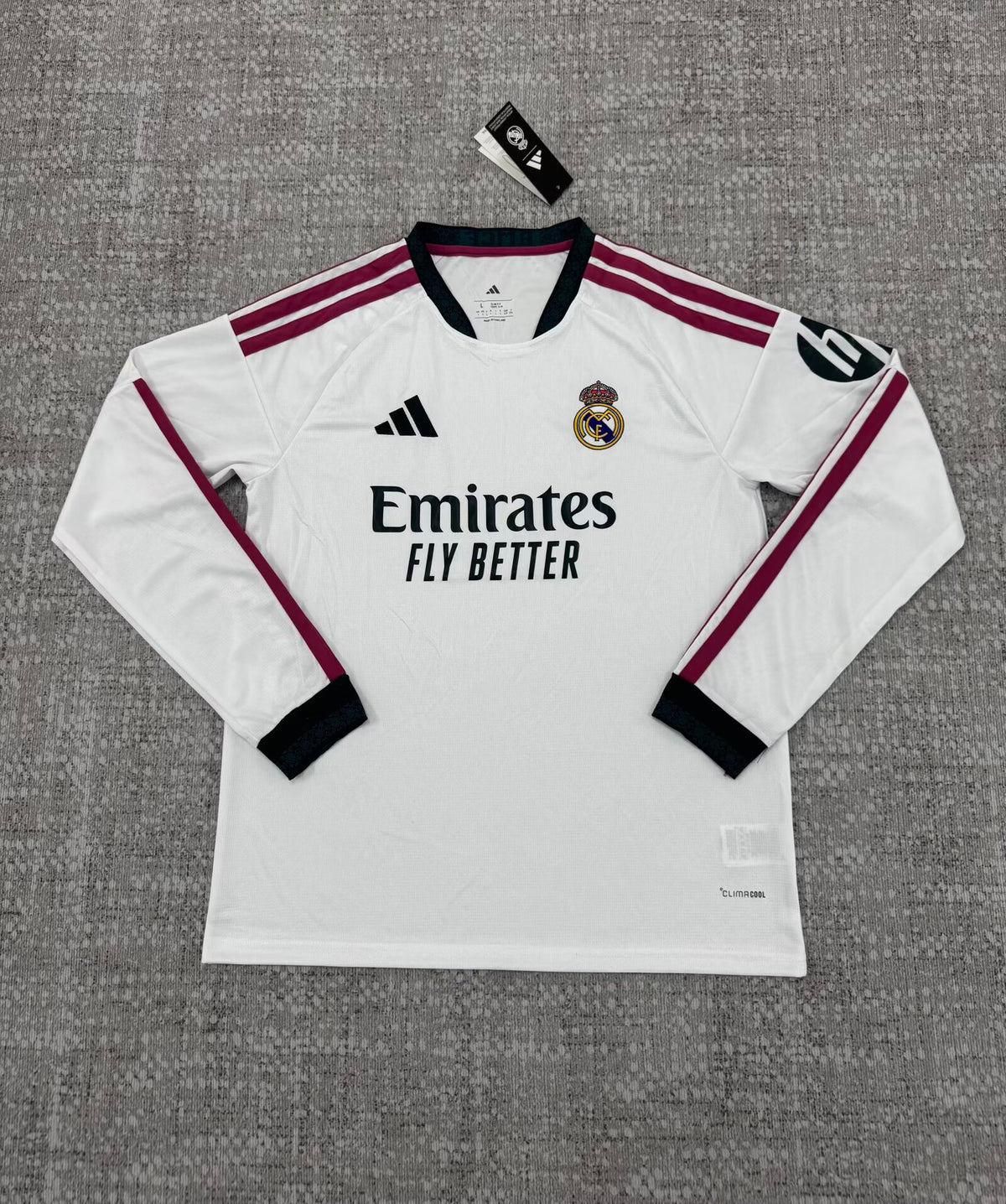 REAL MADRID 2026/27 HOME LONG SLEEVE JERSEY