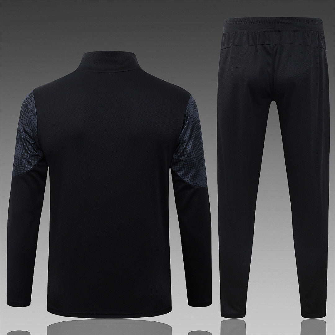 Milan 2026/27 Tracksuit Kids black and grey