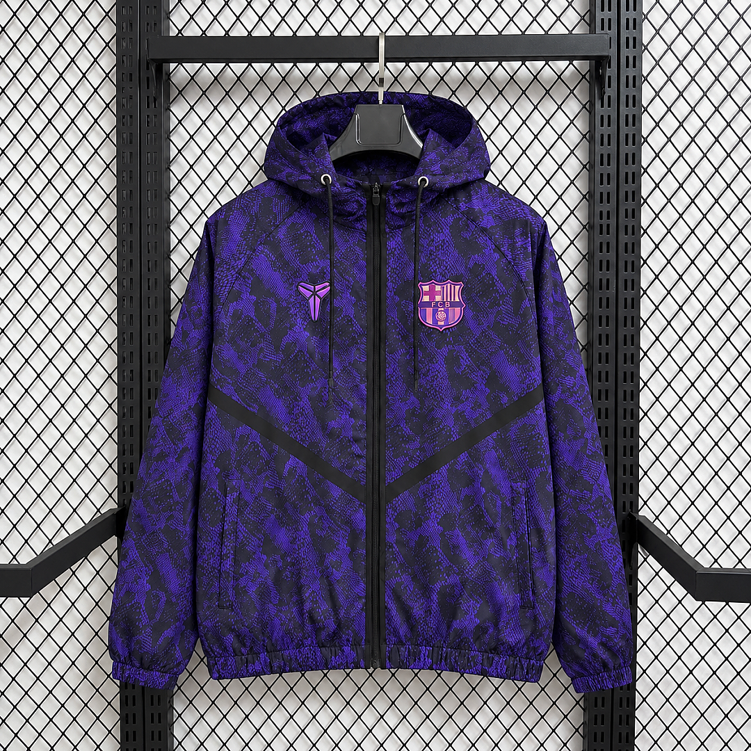 Barcelona 2026/27 Windbreaker Jacket purple