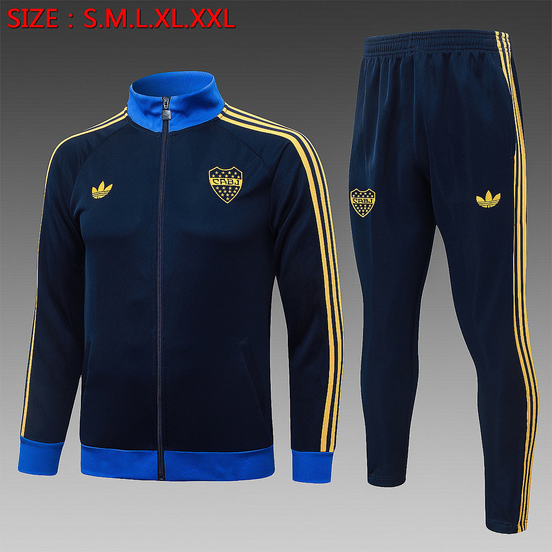 Boca Juniors 2026/27 Tracksuit Kids navy and yellow