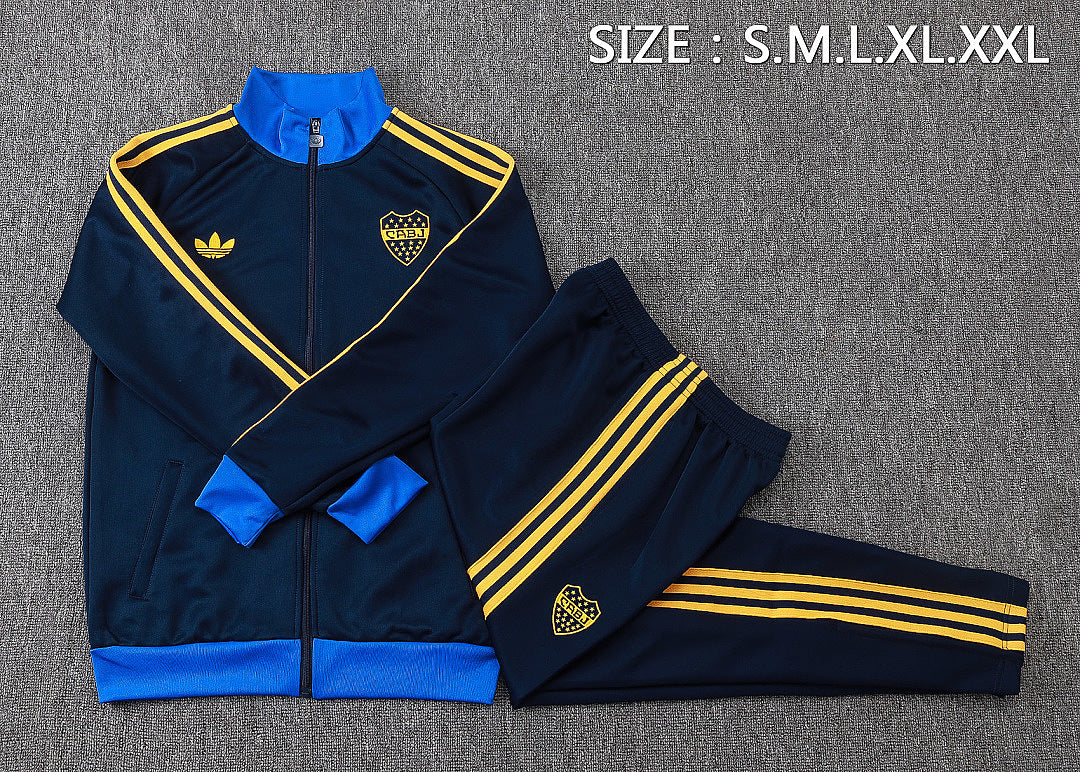 Boca Juniors 2026/27 Tracksuit Kids navy and yellow