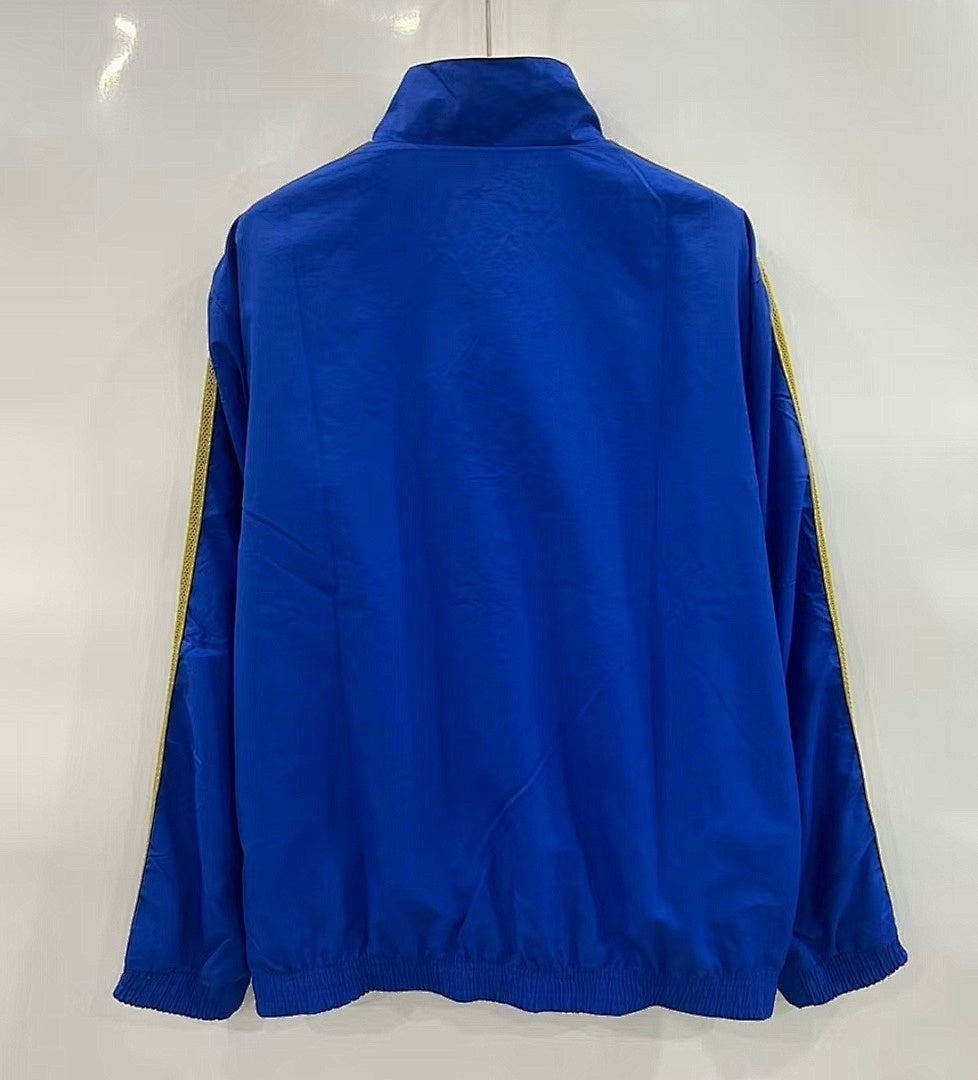 Real Madrid 2026/27 Windbreaker Jacket blue and gold