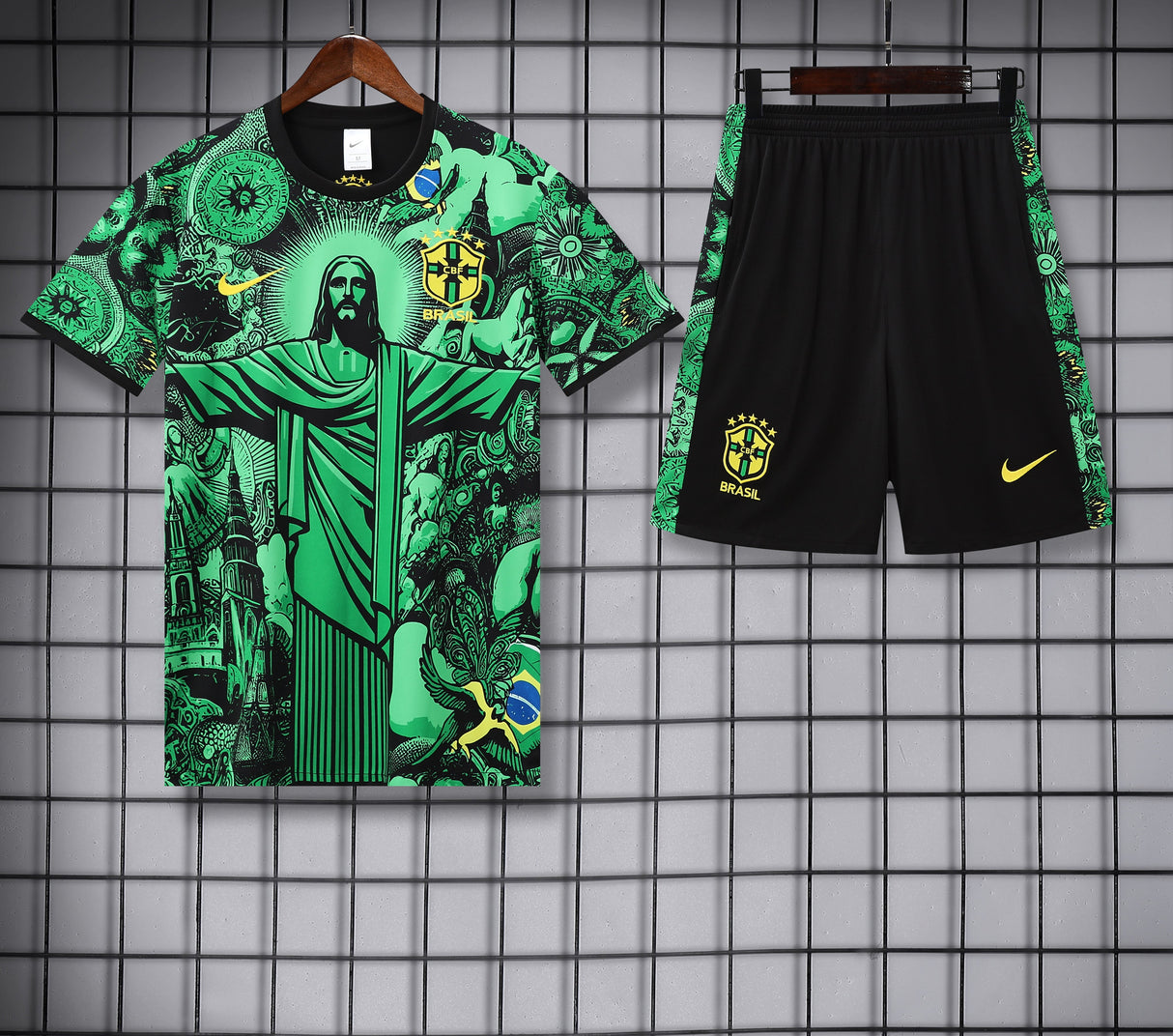 TRIKOT+SHORTS BRASILIEN SONDERAUSGABE