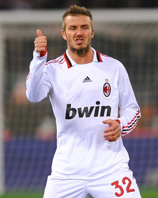 BECKHAM DAVID 2009-10 (Mailand)