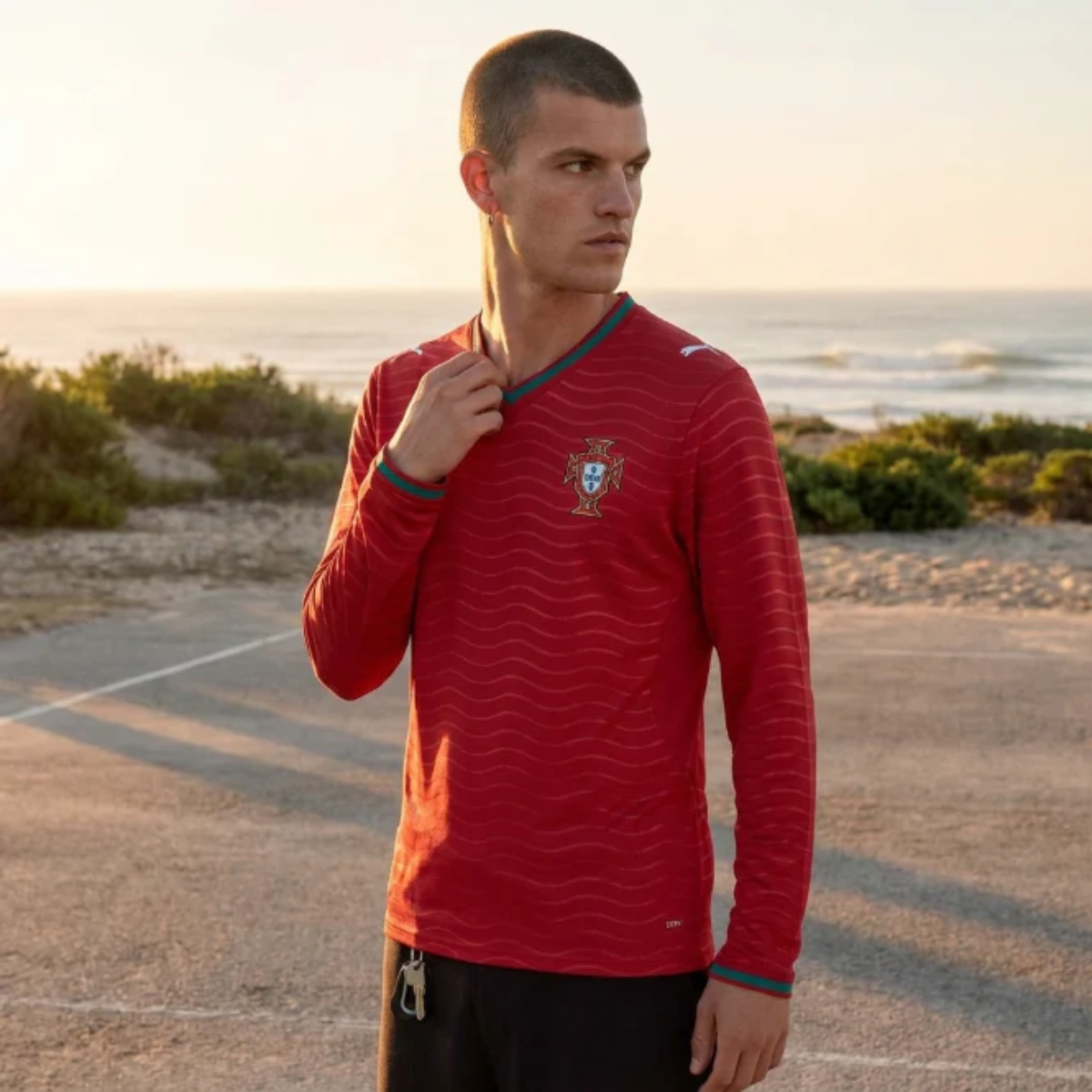 Jersey Long Sleeve Portugal Home Player 2026 Authentic