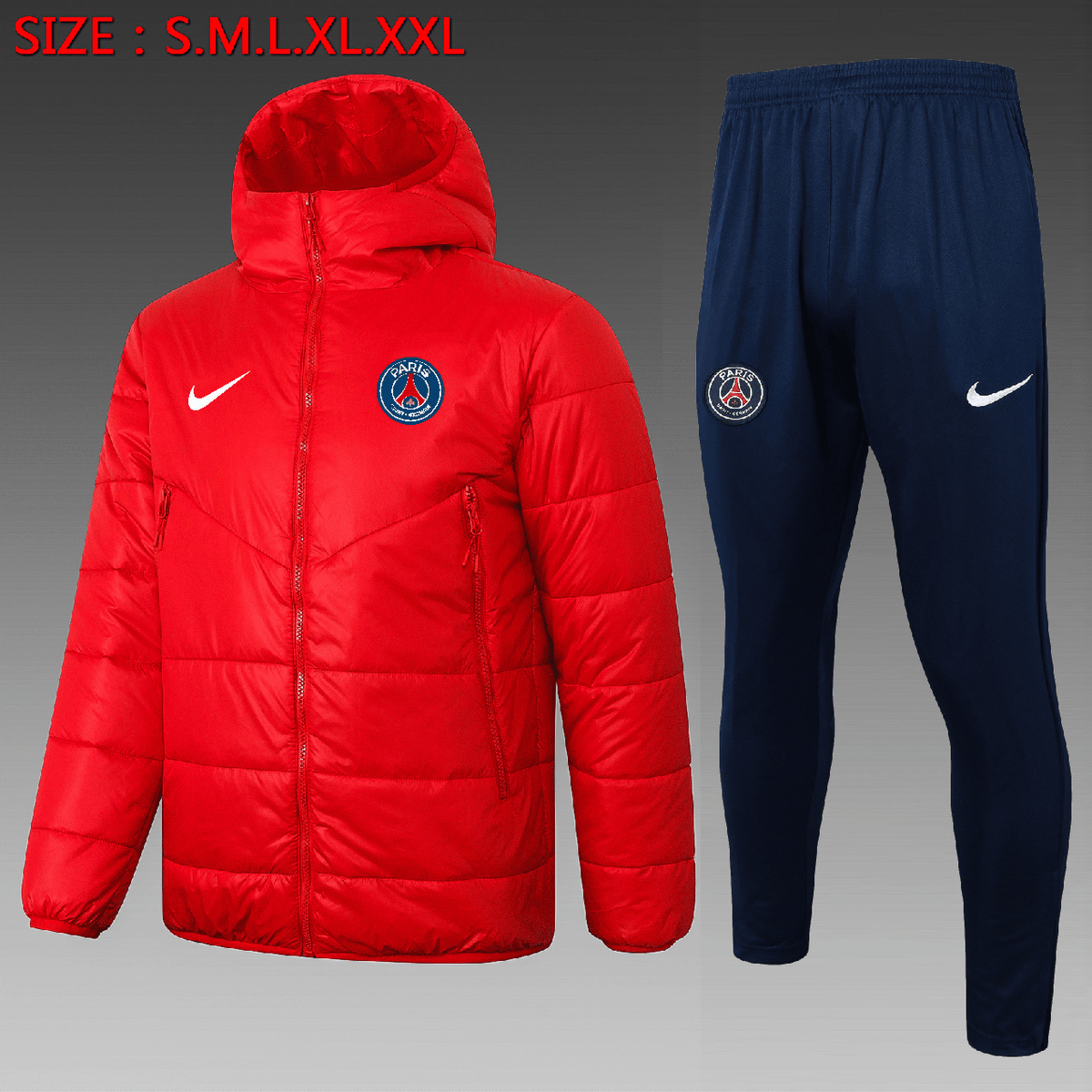 PARIS SAINT GERMAIN WINTER JACKET LONG