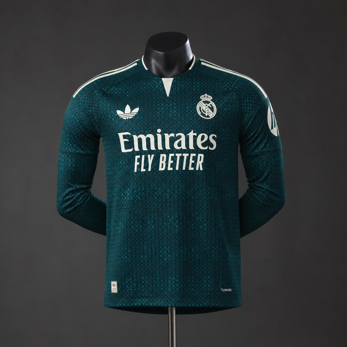 REAL MADRID 2026/27 LONG SLEEVE THIRD JERSEY