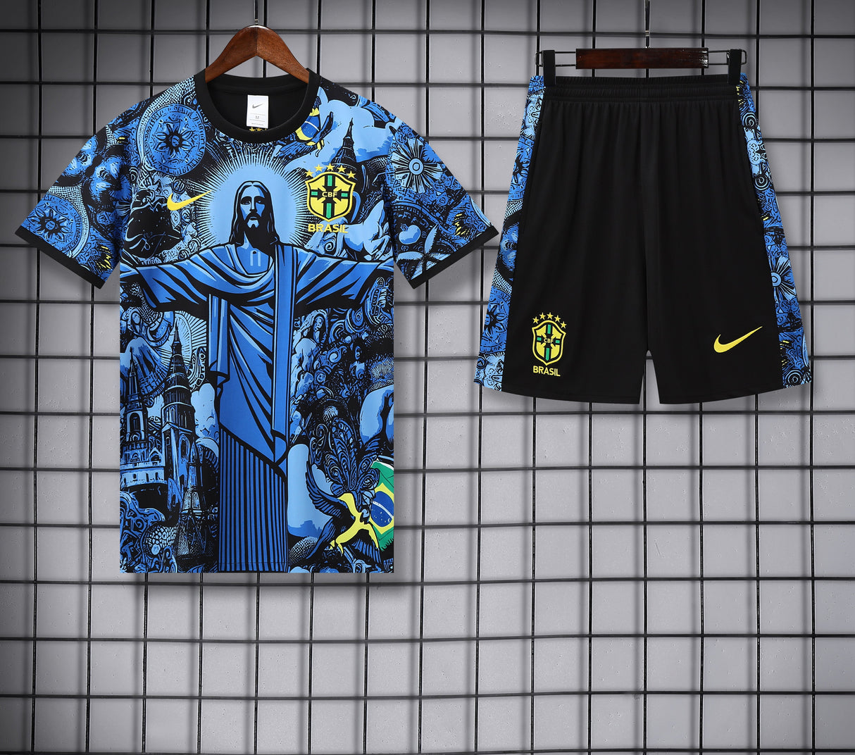 TRIKOT+SHORTS BRASILIEN SONDERAUSGABE