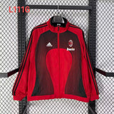 Milan 2026/27 Windbreaker Jacket red and black