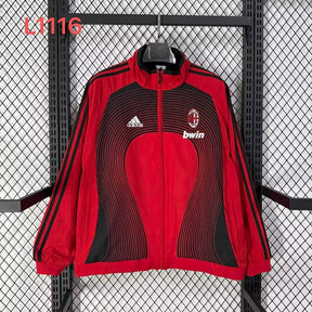 Milan 2026/27 Windbreaker Jacket red and black