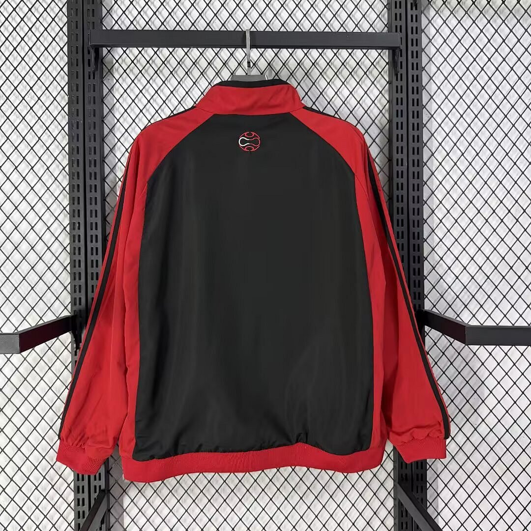 Milan 2026/27 Windbreaker Jacket red and black