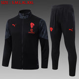Milan 2026/27 Tracksuit Kids black and grey