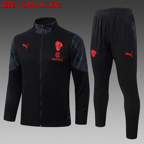 MILAN 2026/27 Tracksuit Kids - Black/Grey