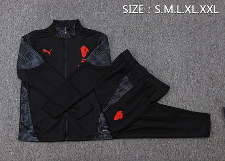 MILAN 2026/27 Tracksuit Kids - Black/Grey