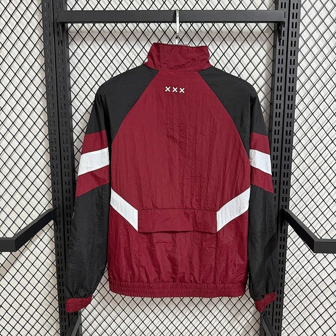 Ajax 2026/27 Windbreaker Jacket burgundy