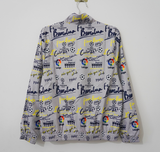 Barcelona 2026/27 Windbreaker Jacket grey and yellow