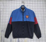 Barcelona 2026/27 Windbreaker Jacket blue and navy