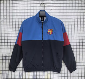 Barcelona 2026/27 Windbreaker Jacket blue and navy