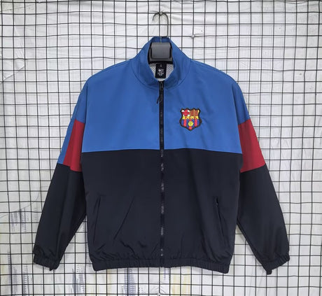 BARCELONA 2026/27 WINDBREAKER JACKET - Blue/Navy