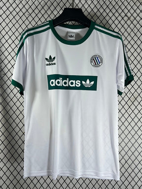 Maglia Oasis Bianca/Verde adidas Originals - fronte