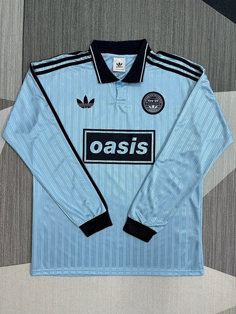 Maglia Manica Lunga Oasis Azzurra adidas Originals - fronte