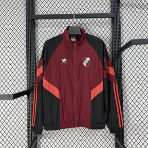 River Plate 2026/27 Windbreaker Jacket burgundy