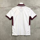 TORINO 2026/27 AWAY JERSEY - White/Burgundy Diagonal Stripe