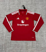 MANCHESTER UNITED  2026/2027 HOME JERSEY LONG SLEEVE