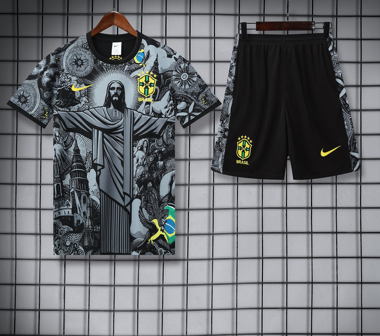 TRIKOT+SHORTS BRASILIEN SONDERAUSGABE