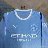 MANCHESTER CITY 26/27 HOME JERSEY LONG SLEEVE