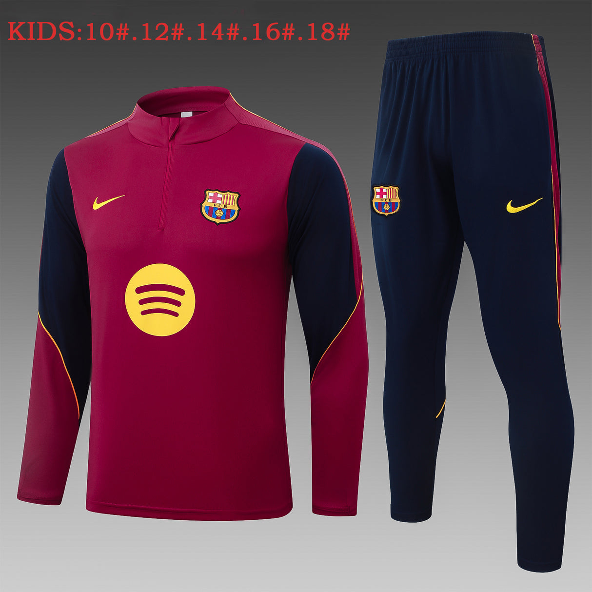 Barcelona Trainingsanzug Kinder