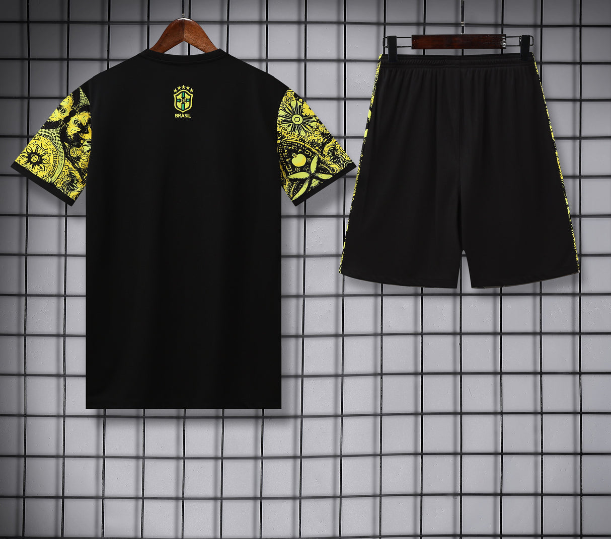 TRIKOT+SHORTS BRASILIEN SONDERAUSGABE