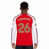 ARSENAL 26/27 HOME LONG SLEEVE JERSEY CHAMPIONS #26