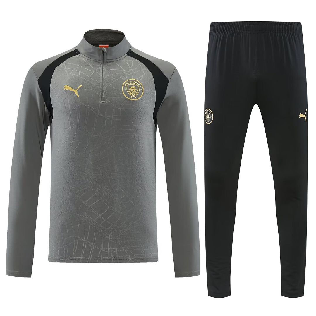 MANCHESTER CITY 2026/27 GREY TRACKSUIT KIDS