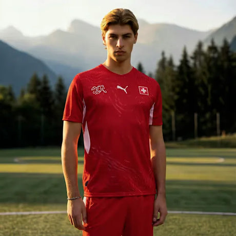 Trøje Schweiz Hjemme 2026