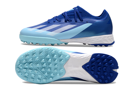 Adidas X Crazyfast Niños TF - Azul