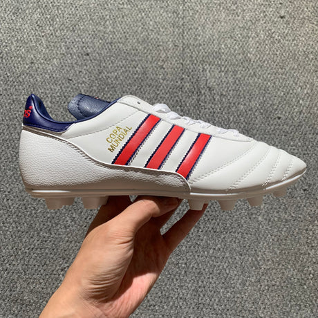 COPA MUNDIAL - White/Red Navy Heel