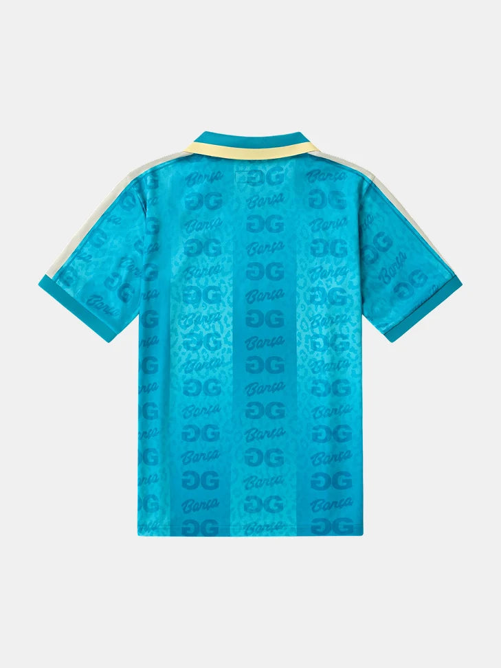 Barcelona 2026/27 Golf Wang jersey - back, teal