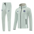 Inter 2026/27 Hooded Tracksuit - Light Grey