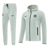 Inter 2026/27 Hooded Tracksuit - Light Grey