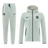 Inter 2026/27 Hooded Tracksuit - Light Grey