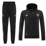 Manchester United 2026/27 Hooded Tracksuit - Black