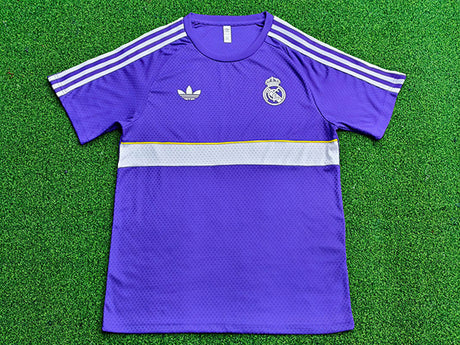REAL MADRID 2026/27 MAILLOT STYLE RÉTRO - Violet, Version Joueur