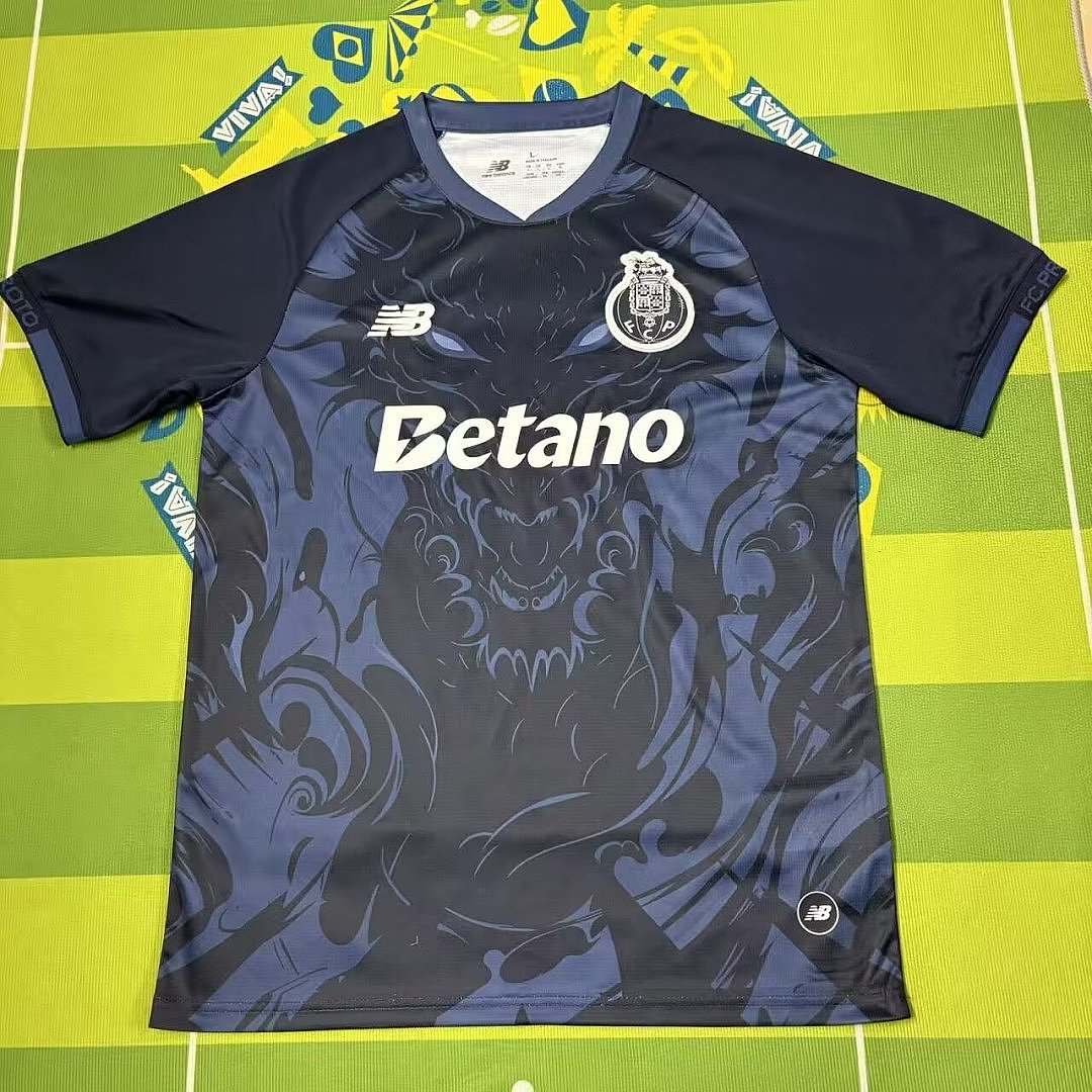 PORTO 2026/27 SPECIAL EDITION JERSEY - Black/Yellow