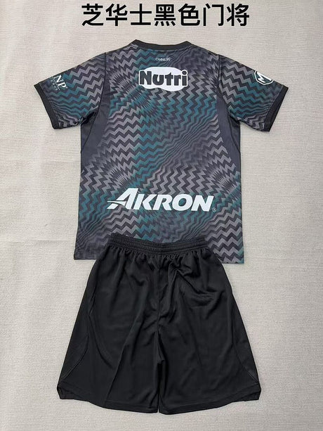 CHIVAS GUADALAJARA 2026/27 KIT GOLEIRO INFANTIL - Preto