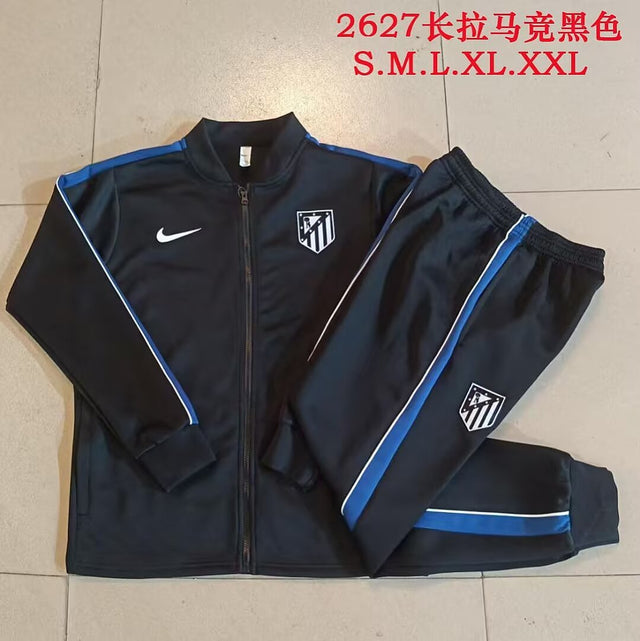 Atletico Madrid 2026/27 Tracksuit - Black, Model 3