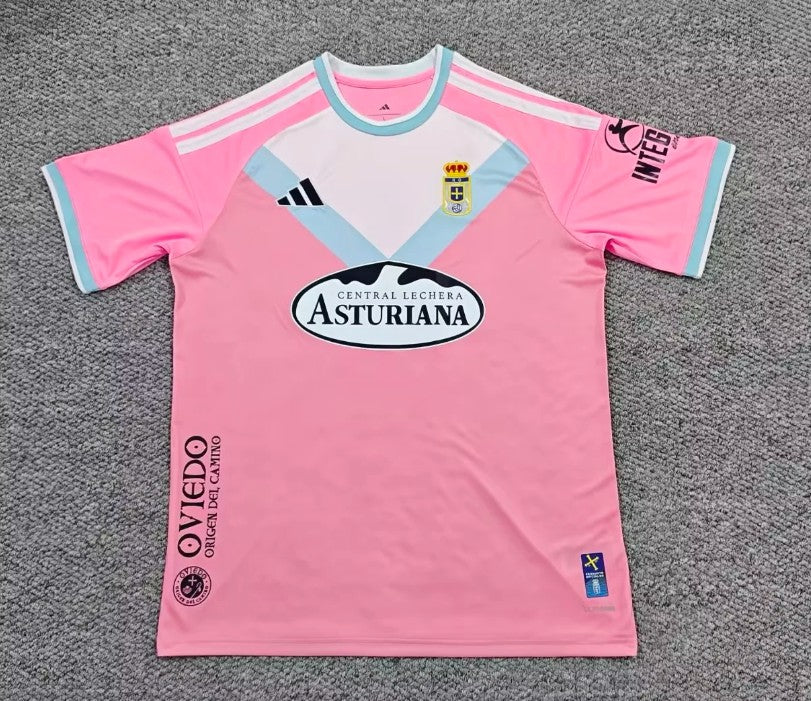 REAL OVIEDO 2026/27 MAGLIA THIRD - Rosa
