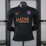PARIS SAINT GERMAIN 2026/27 MAILLOT D'ÉCHAUFFEMENT - Noir, Version joueur