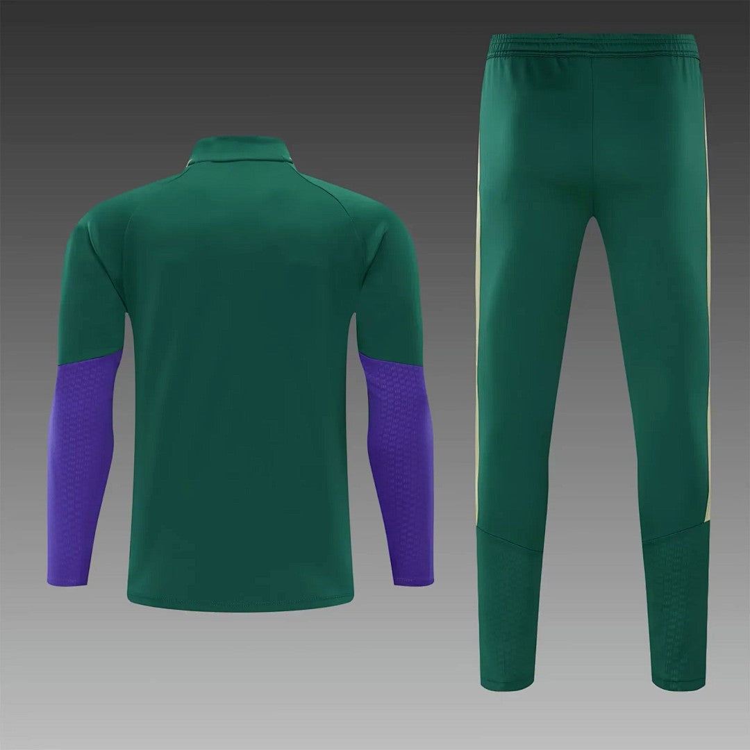 SAUDI ARABIA 2026/27 TRACKSUIT KIDS - Green, Sweater Set