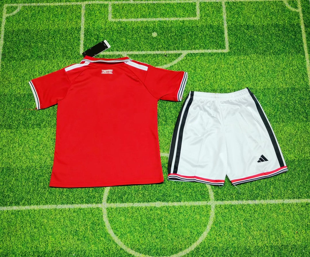 MANCHESTER UNITED 2026/27 KIT KIDS - Red